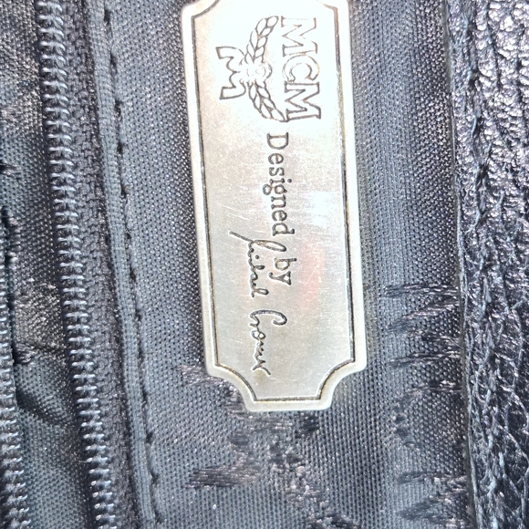 MCM Black Leather Backpack - Project Bag - Picture 11 of 14